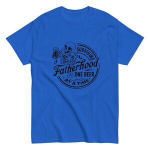Surviving fatherhood Unisex classic tee